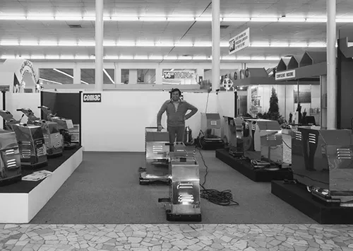 Giancarlo Ruffo à la foire-exposition de Milan