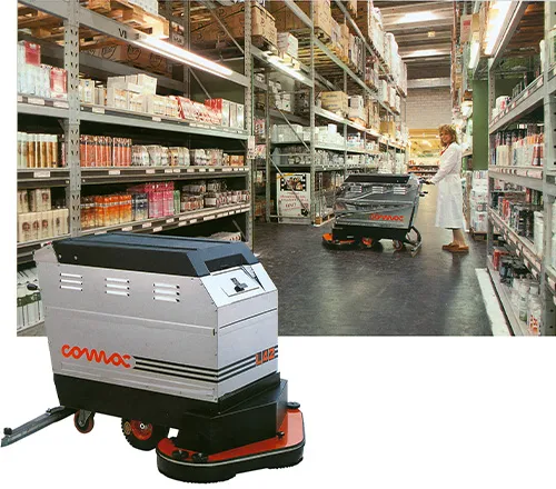 Lancement de l’autolaveuse accompagnée Comac L42