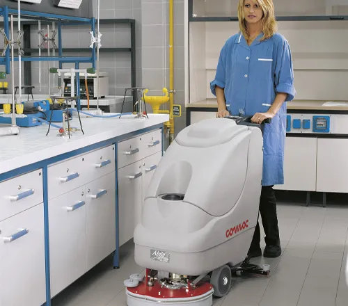 Lancement de l’autolaveuse accompagnée Abila